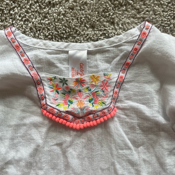 Baby girls Cat and Jack swimsuit coverup boho coverup  Size 12 months - Picture 4 of 7